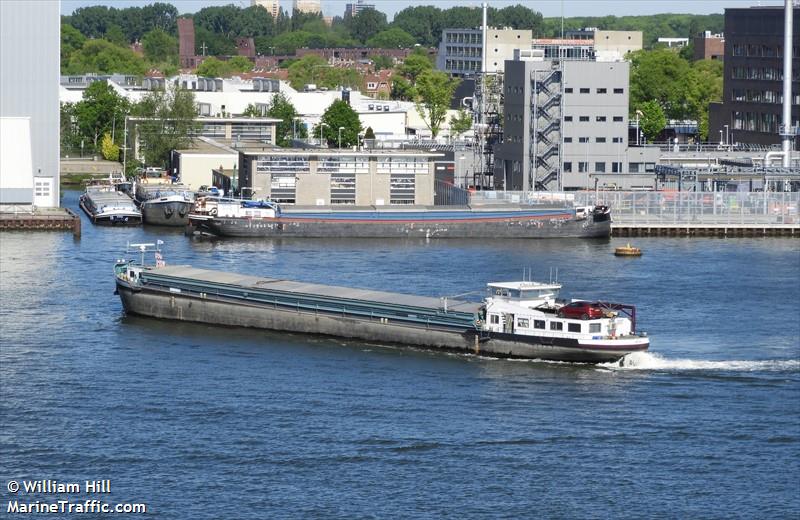 wodara (Cargo ship) - IMO , MMSI 244184354, Call Sign PH4392 under the flag of Netherlands