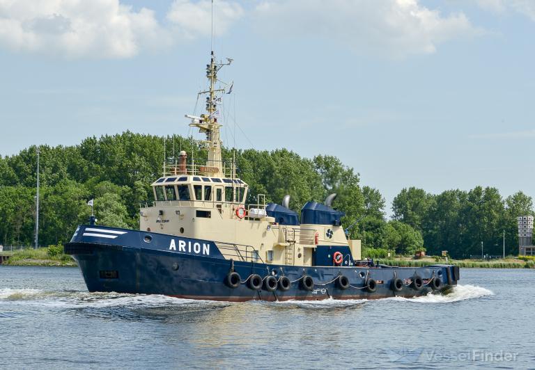 arion (Tug) - IMO 7528491, MMSI 244699000, Call Sign PFBZ under the flag of Netherlands