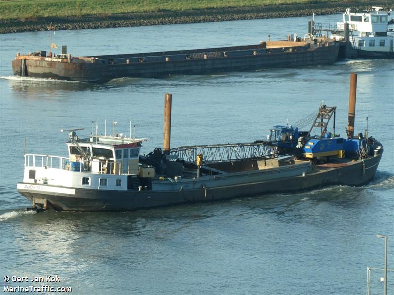 anjo (Cargo ship) - IMO , MMSI 244730387, Call Sign PC3754 under the flag of Netherlands