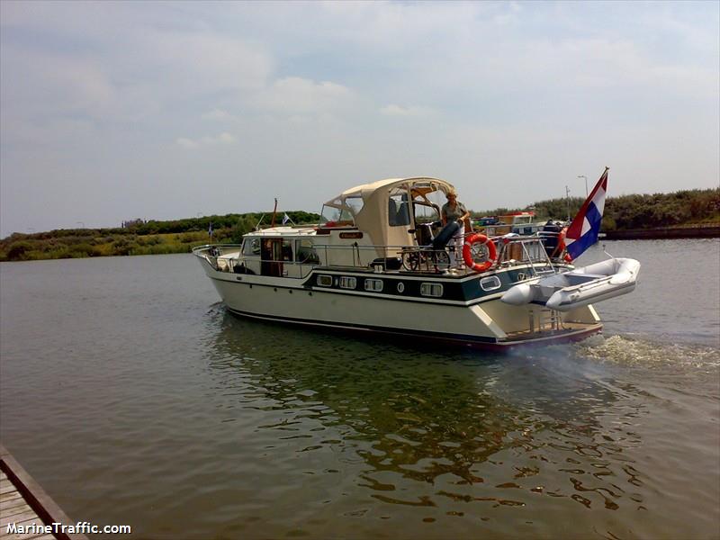 christo ii (Pleasure craft) - IMO , MMSI 244730540, Call Sign PF7549 under the flag of Netherlands