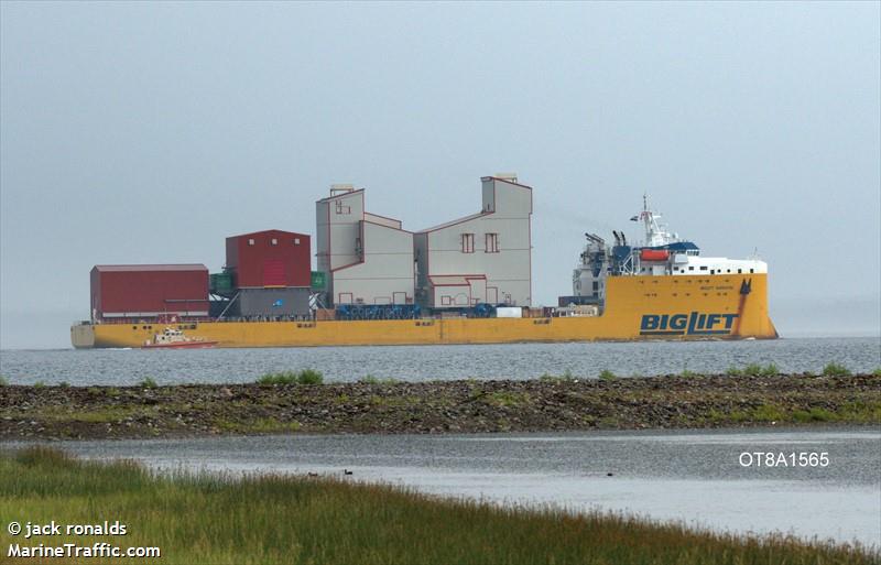 biglift barentsz (Heavy Load Carrier) - IMO 9710464, MMSI 244830430, Call Sign PCPC under the flag of Netherlands
