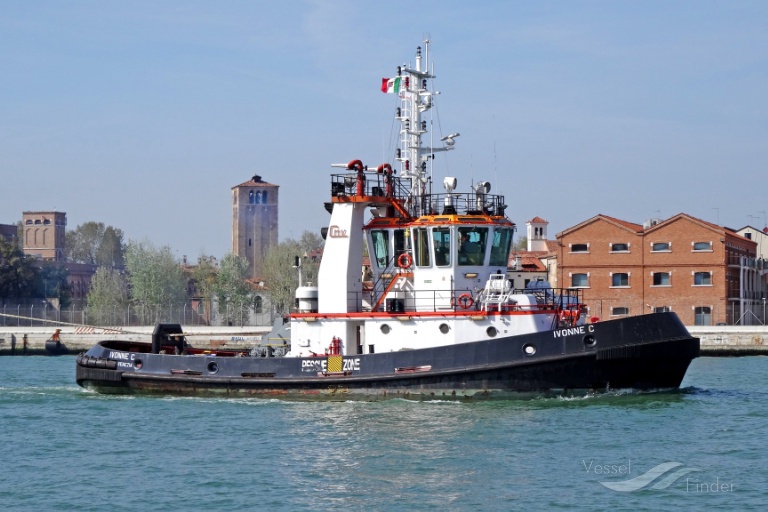 ivonne c. (Tug) - IMO 9240093, MMSI 247056700, Call Sign IYSN under the flag of Italy