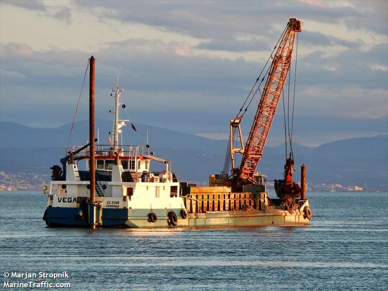 vega i (Hopper Dredger) - IMO 8655966, MMSI 247196500, Call Sign IFVV under the flag of Italy