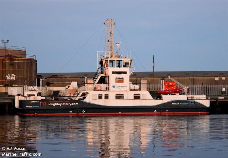 frazer mariner (Passenger ship) - IMO , MMSI 250004782, Call Sign EISY7 under the flag of Ireland