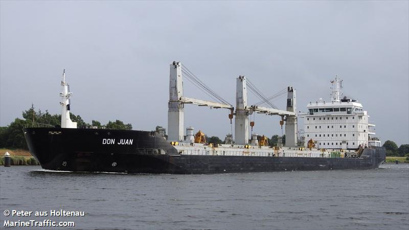 don juan (Bulk Carrier) - IMO 9394222, MMSI 255805740, Call Sign CQJH under the flag of Madeira