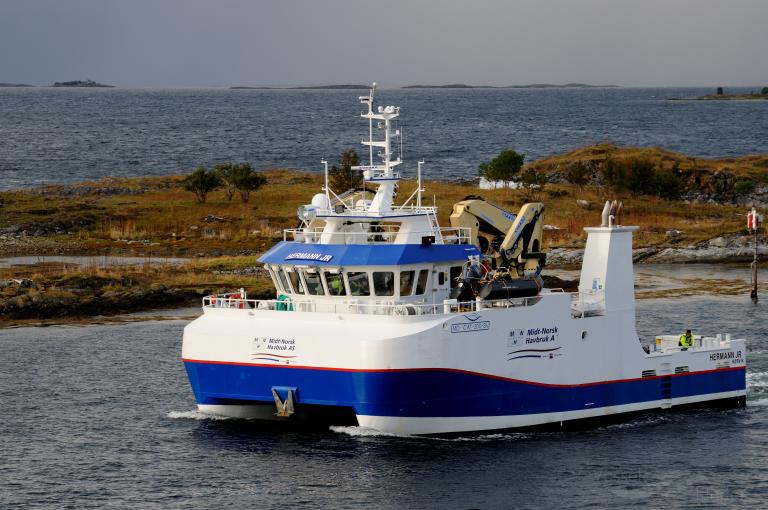 hermann jr (Fishing Support Vessel) - IMO 9842657, MMSI 257034930, Call Sign LFHX under the flag of Norway