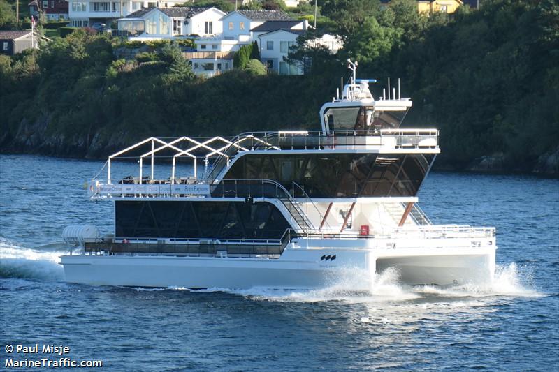 brim (Passenger ship) - IMO , MMSI 257085820, Call Sign LFPS under the flag of Norway