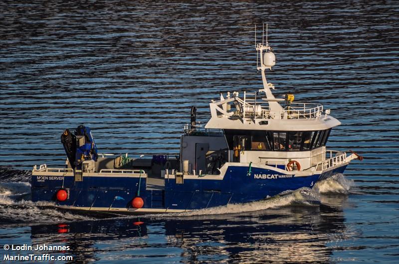 moen server (Port tender) - IMO , MMSI 257837700, Call Sign LG8769 under the flag of Norway