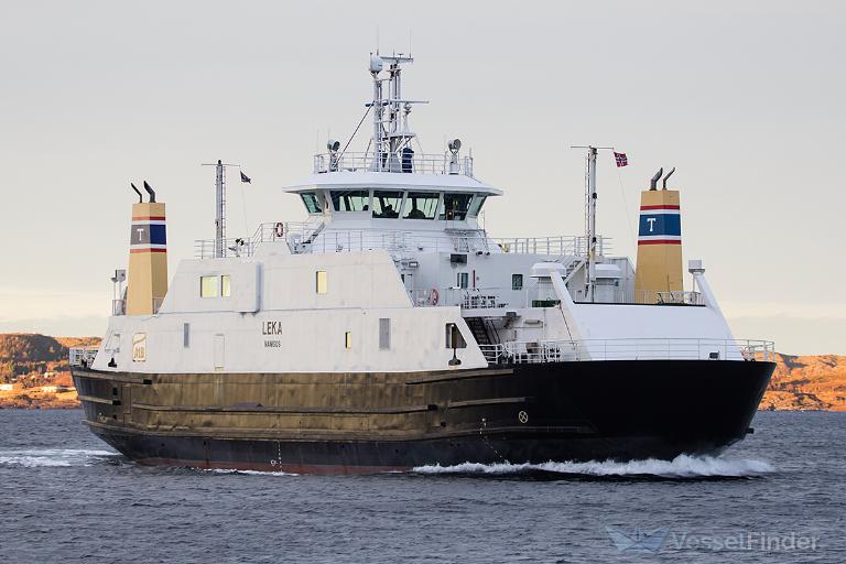mf leka (Passenger/Ro-Ro Cargo Ship) - IMO 9230866, MMSI 258048000, Call Sign LLJM under the flag of Norway