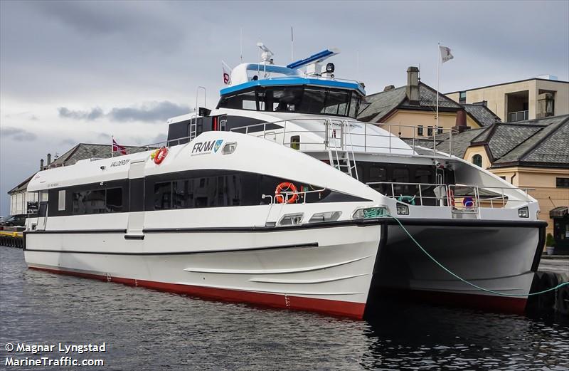 valderoey (Passenger Ship) - IMO 9802619, MMSI 259189000, Call Sign LEDI under the flag of Norway