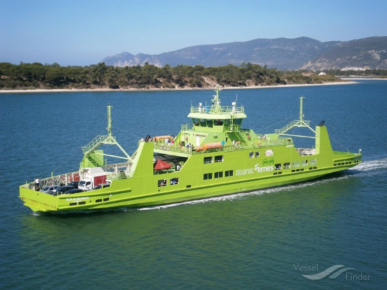 rola do mar (Passenger/Ro-Ro Cargo Ship) - IMO 9418212, MMSI 263701890, Call Sign CSKS under the flag of Portugal