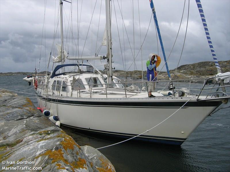 aristocat (Sailing vessel) - IMO , MMSI 265374000, Call Sign SMNH under the flag of Sweden