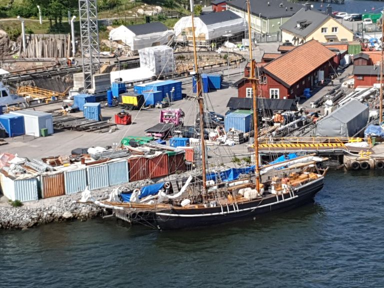 ellen (Sailing vessel) - IMO , MMSI 265508900, Call Sign SIDM under the flag of Sweden