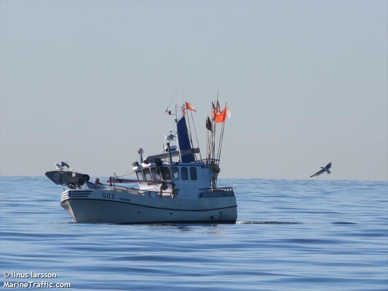 marino (Fishing vessel) - IMO , MMSI 265645290, Call Sign SFB7783 under the flag of Sweden