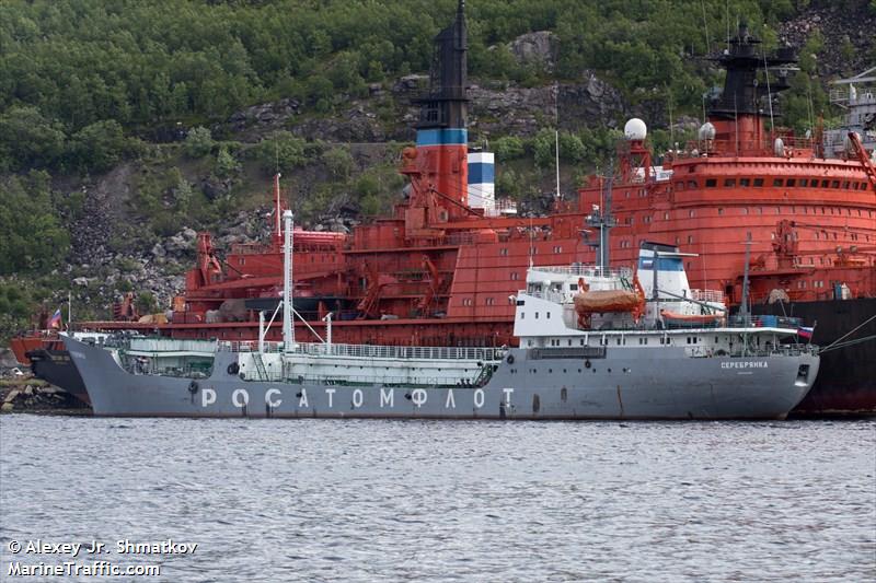 serebryanka (Nuclear Fuel Carrier) - IMO 8929513, MMSI 273133300, Call Sign UCJK under the flag of Russia