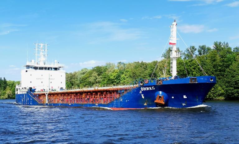 oniks (General Cargo Ship) - IMO 9555321, MMSI 273339540, Call Sign UAZM under the flag of Russia