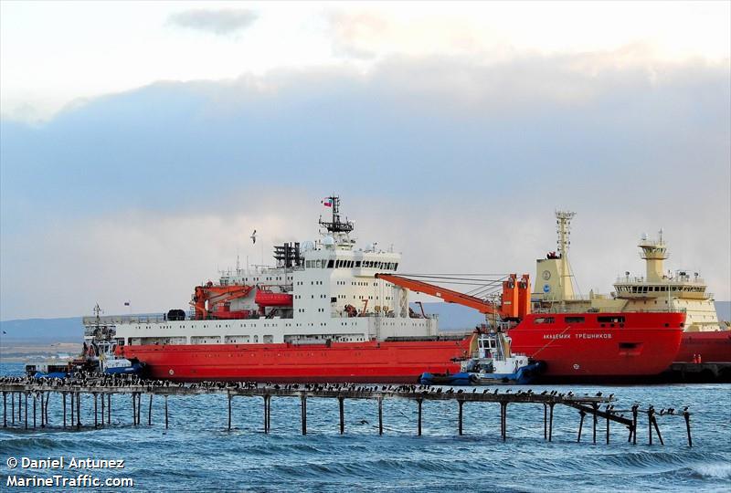 akademik tryoshnikov (Icebreaker) - IMO 9548536, MMSI 273359440, Call Sign UBXH3 under the flag of Russia