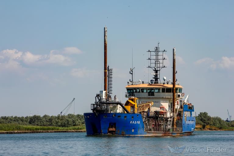 kadosh (Hopper Dredger) - IMO 9795725, MMSI 273396090, Call Sign UBAP8 under the flag of Russia