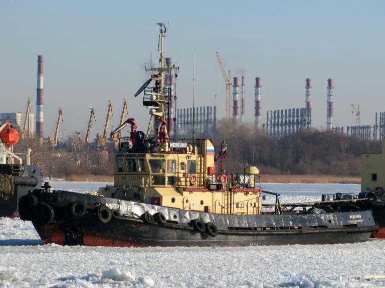 merkuriy (Tug) - IMO 8832631, MMSI 273444880, Call Sign UBWE9 under the flag of Russia