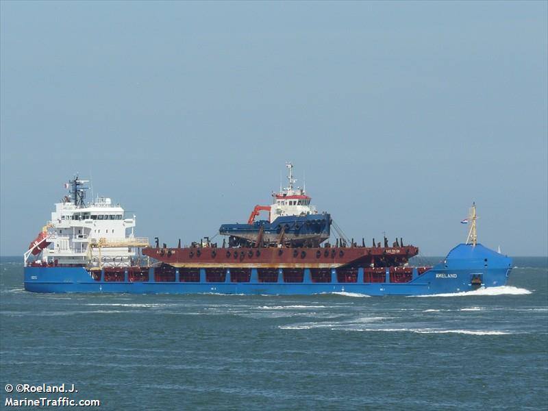 ameland (General Cargo Ship) - IMO 9434761, MMSI 305342000, Call Sign V2DU8 under the flag of Antigua & Barbuda