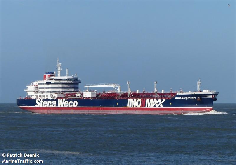 stena important (Chemical/Oil Products Tanker) - IMO 9667497, MMSI 310685000, Call Sign ZCEL8 under the flag of Bermuda