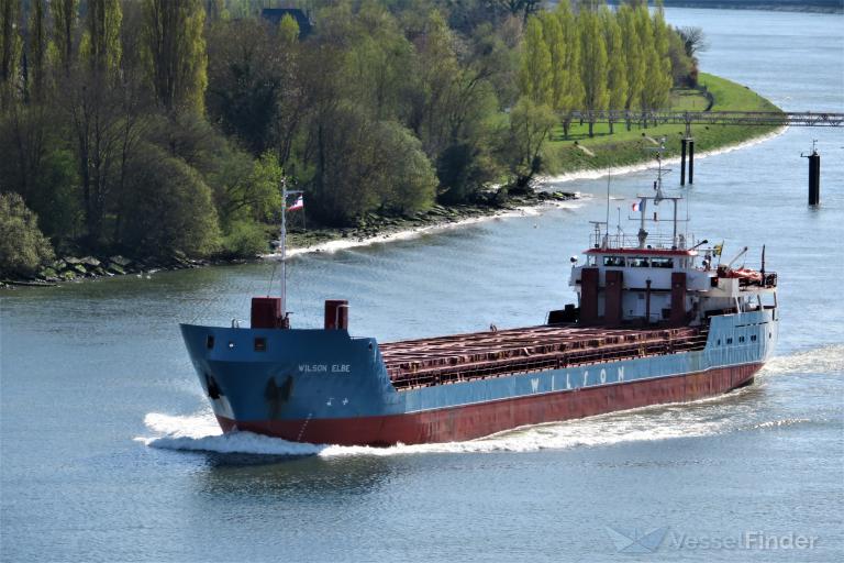 wilson elbe (General Cargo Ship) - IMO 9060675, MMSI 314423000, Call Sign 8PAK7 under the flag of Barbados