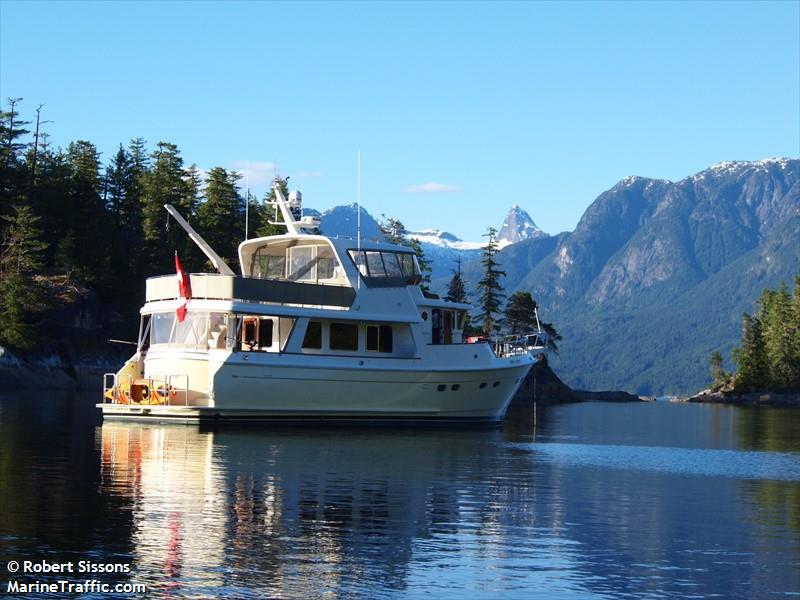 bedlam (Pleasure craft) - IMO , MMSI 316024728 under the flag of Canada