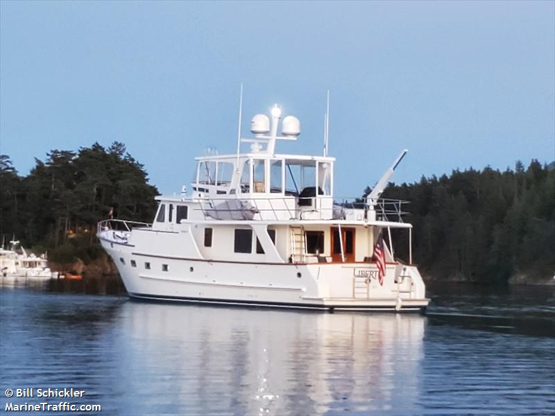 liberty (Pleasure craft) - IMO , MMSI 338190316 under the flag of USA