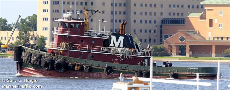 valentine moran (Tug) - IMO 7729485, MMSI 366939750, Call Sign WDH8875 under the flag of United States (USA)