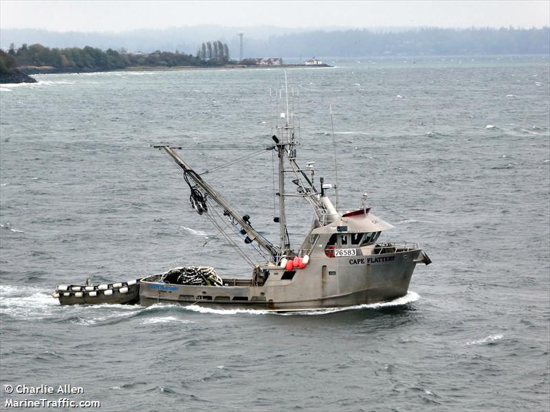 cape flattery (Fishing vessel) - IMO , MMSI 367491410, Call Sign WDF8102 under the flag of United States (USA)