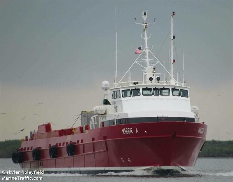 maggie a. (Offshore Tug/Supply Ship) - IMO 9772981, MMSI 367739650, Call Sign WDI8542 under the flag of United States (USA)
