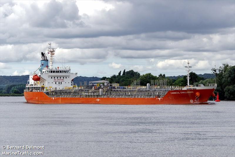 chemical challenger (Chemical/Oil Products Tanker) - IMO 9743758, MMSI 370045000, Call Sign HOFB under the flag of Panama