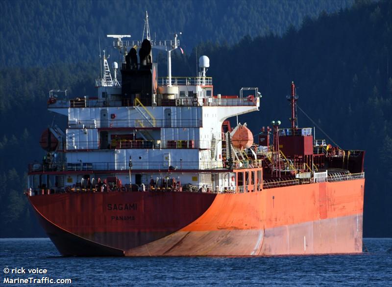 sagami (Chemical/Oil Products Tanker) - IMO 9379911, MMSI 370558000, Call Sign 3ETH under the flag of Panama