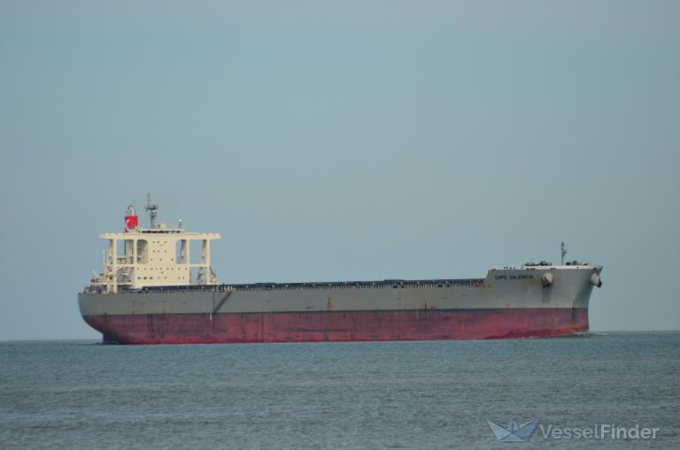 cape valencia (Bulk Carrier) - IMO 9578684, MMSI 373498000, Call Sign 3EUE9 under the flag of Panama