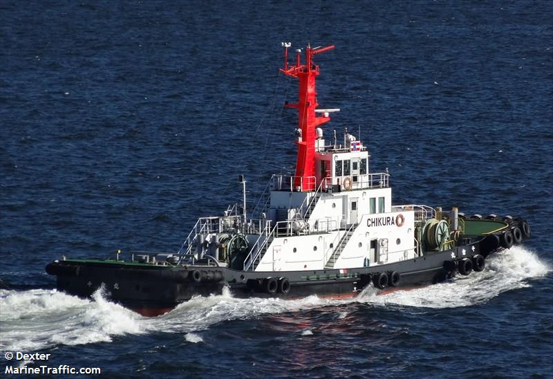 chikura maru (Tug) - IMO , MMSI 431001051, Call Sign JD2976 under the flag of Japan