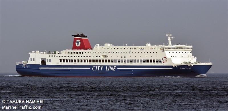 ferry kitakyushu ii (Passenger/Ro-Ro Cargo Ship) - IMO 9726982, MMSI 431007095, Call Sign JD3900 under the flag of Japan