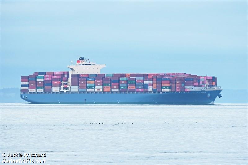 mol courage (Container Ship) - IMO 9321263, MMSI 431296000, Call Sign 7JWH under the flag of Japan