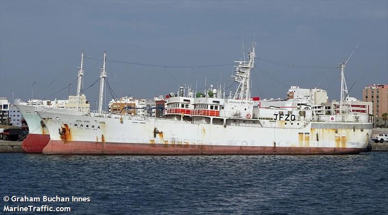 toei maru no6 (Fishing vessel) - IMO , MMSI 431924000, Call Sign JFZQ under the flag of Japan