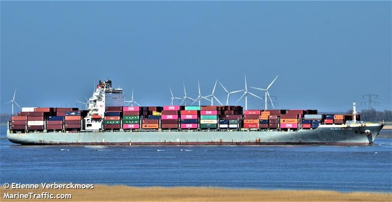 bilbao bridge (Container Ship) - IMO 9492701, MMSI 477866300, Call Sign VRHY6 under the flag of Hong Kong