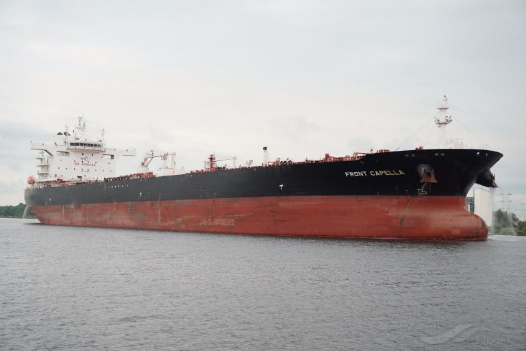 front capella (Crude Oil Tanker) - IMO 9790995, MMSI 538007462, Call Sign V7OY8 under the flag of Marshall Islands