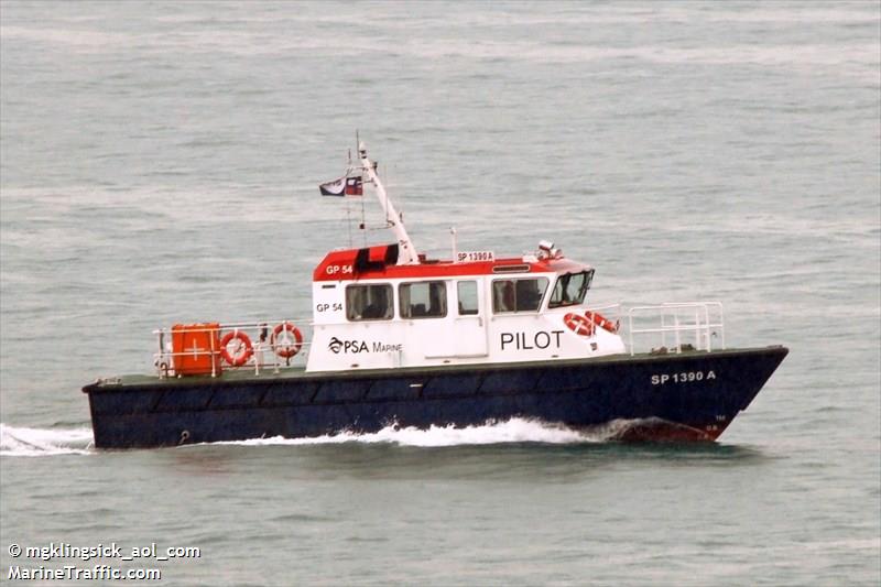 pilot gp54 (Pilot) - IMO , MMSI 563021430, Call Sign SP1390A under the flag of Singapore