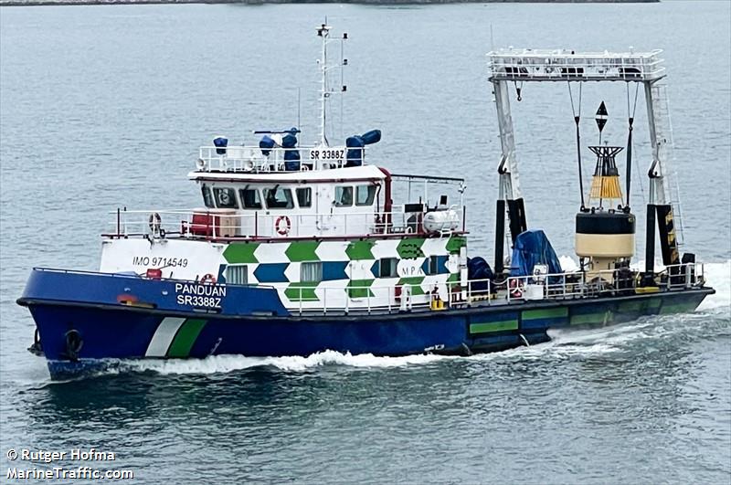 panduan (Buoy/Lighthouse Vessel) - IMO 9714549, MMSI 563026590, Call Sign 9V2429 under the flag of Singapore