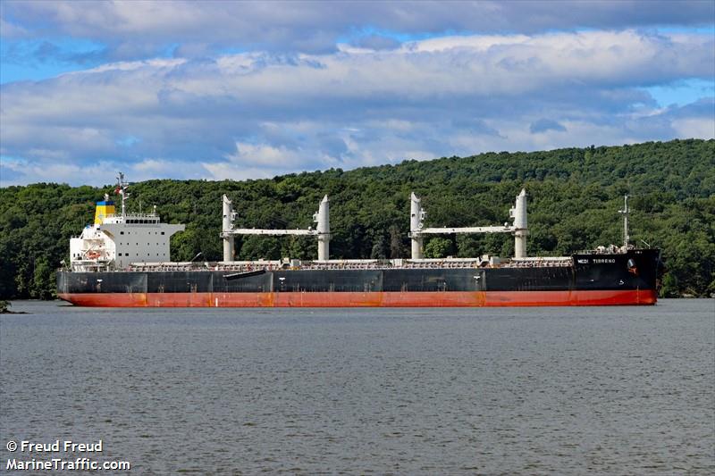 medi tirreno (Bulk Carrier) - IMO 9699165, MMSI 636019035, Call Sign D5SQ5 under the flag of Liberia