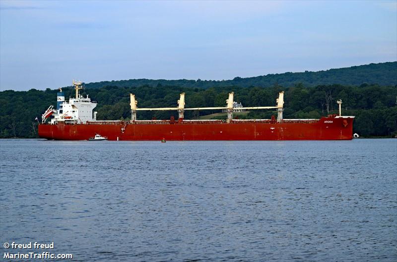 arosa (Bulk Carrier) - IMO 9420265, MMSI 636019144, Call Sign D5TD5 under the flag of Liberia