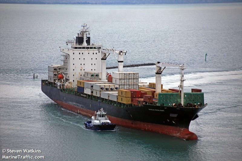 bomar resilient (Container Ship) - IMO 9240873, MMSI 636019443, Call Sign D5UN9 under the flag of Liberia