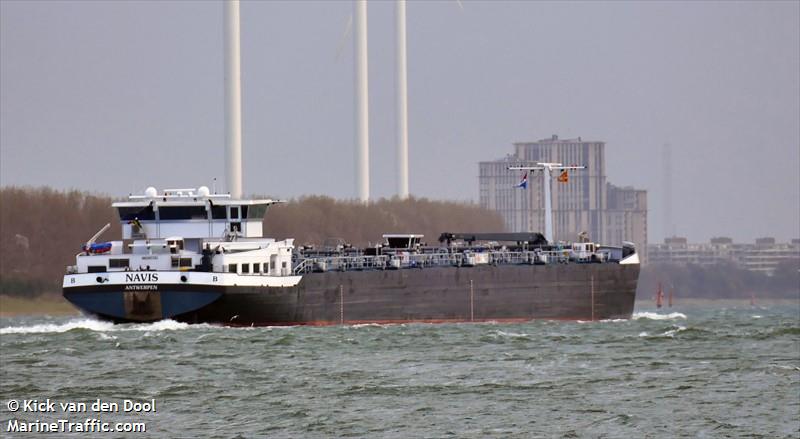navis (Tanker) - IMO , MMSI 205262290, Call Sign OT2622 under the flag of Belgium