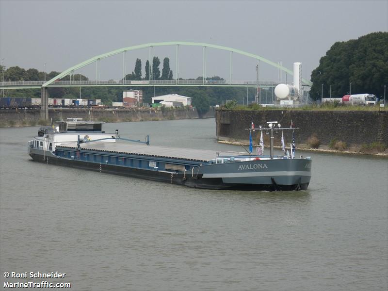avalona (Cargo ship) - IMO , MMSI 205268790, Call Sign OT2687 under the flag of Belgium