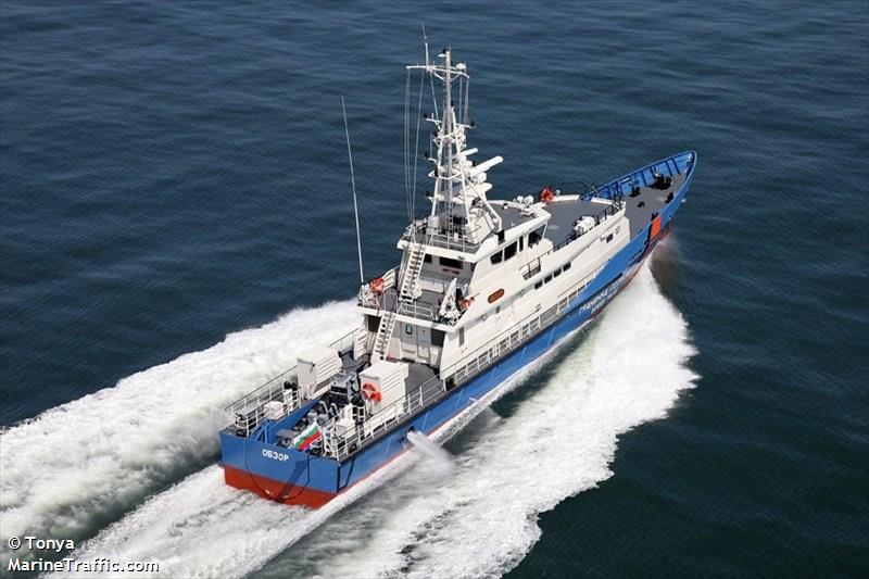obzor (Patrol Vessel) - IMO 9576179, MMSI 207452500, Call Sign LZCC under the flag of Bulgaria