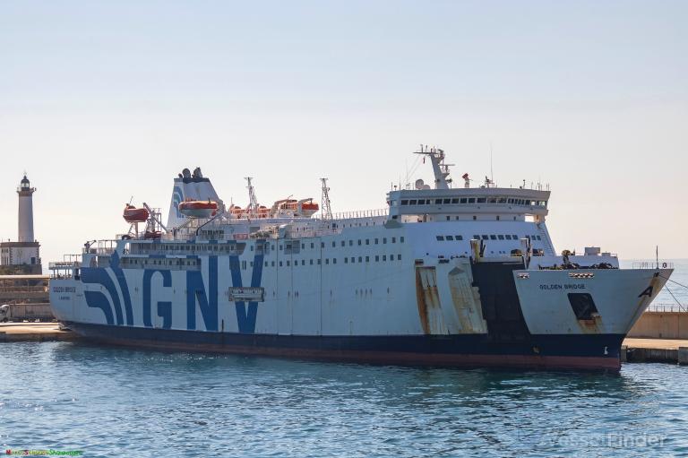 golden bridge (Passenger/Ro-Ro Cargo Ship) - IMO 8902345, MMSI 209410000, Call Sign 5BCJ5 under the flag of Cyprus