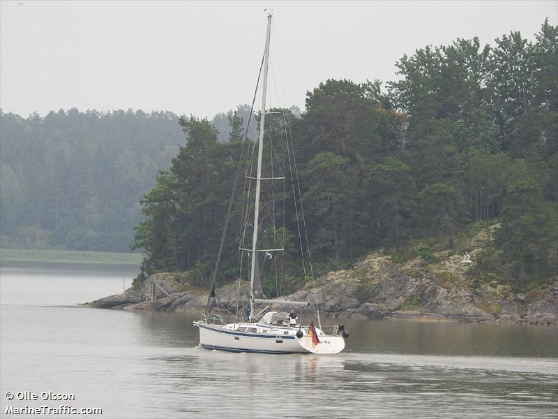 our way (Sailing vessel) - IMO , MMSI 211233280, Call Sign DH5697 under the flag of Germany